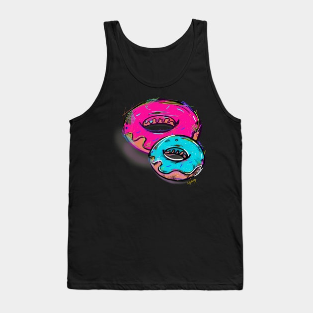 Again Donuts Tank Top by Mr_Bentley